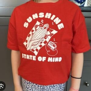 Universal Thread Red 'Sunshine State of Mind' Graphic Tee